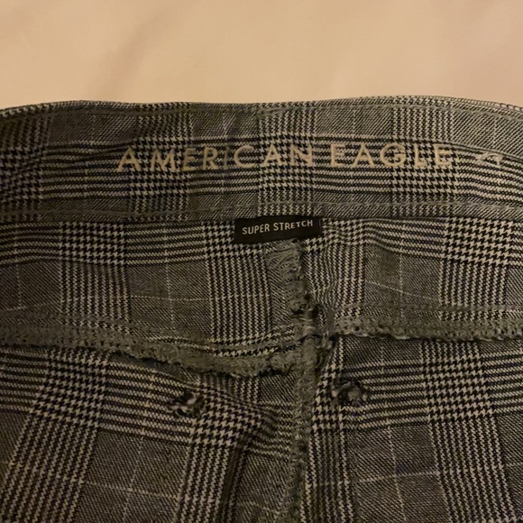 American Eagle Plaid Jeggings - Picture 2 of 2